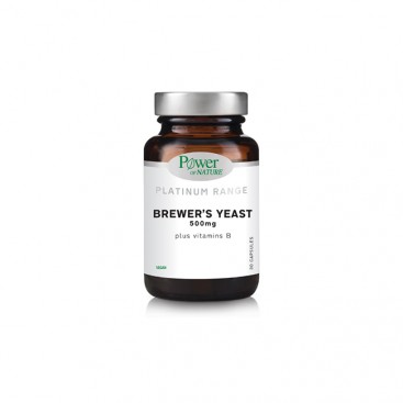 Power Health Platinum Range Brewer's Yeast 500mg 30caps | Συμπλήρωμα Διατροφής με Μαγιά Μπύρας 500mg 