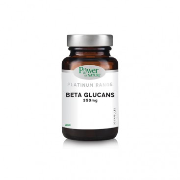 Power Health Platinum Range Beta Glucans 30caps | Συμπλήρωμα Διατροφής με Β-γλυκάνες 350mg από Μαγιά