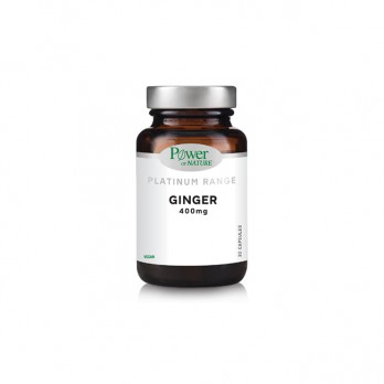 Power Health Platinum Range Ginger 400mg 30caps | Συμπλήρωμα Διατροφής με Ρίζα Τζίντζερ σε Σκόνη