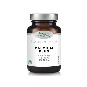 Power Health Platinum Range Calcium Plus 30caps | Συμπλήρωμα Διατροφής με Ασβέστιο, Μαγνήσιο και Βιταμίνη D3