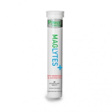 Power Health Maglytes with Magnesium & Electrolyte Stevia 20eff.tabs |Συνδυασμός Μαγνησίου, Ηλεκτρολυτών και Βιταμινών του Συμπλέγματος Β