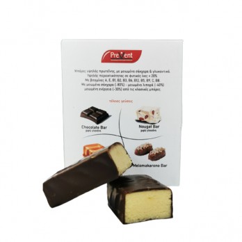 Prevent Bar Toffee-Caramel 4x36gr | Μπάρες Πρωτεΐνης με γεύση Toffee-Caramel