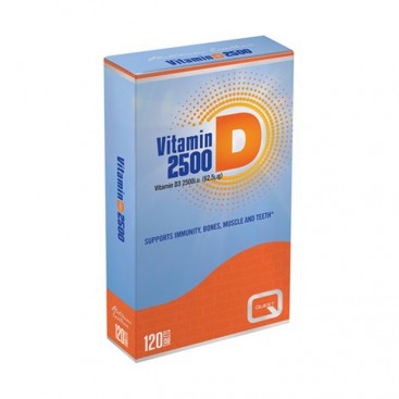 Quest Vitamin D3 2500iu 120tabs | Συμπλήρωμα Διατροφής Βιταμίνη D3