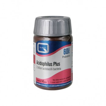 Quest Acidophilus Plus 60caps | Προβιοτικά για τη Ρύθμιση της Λειτουργίας του Εντέρου 