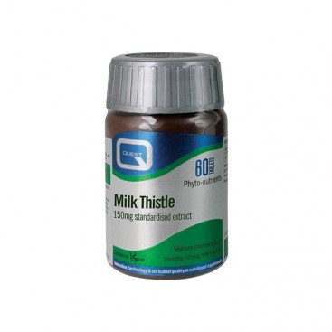 Quest Milk Thistle 150mg Extract 60tabs | Συμπλήρωμα Διατροφής με Εκχύλισμα Γαϊδουράγκαθου