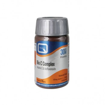 Quest Bio C Complex Bioflavonoids 500mg 30tabs | Συμπλήρωμα Διατροφής για Ενίσχυση Ανοσοποιητικού Συστήματος