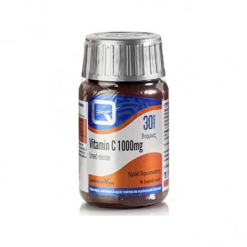 Quest Vitamin C Timed Release 1000mg 30tabs | Συμπλήρωμα Διατροφής με Βιταμίνη C