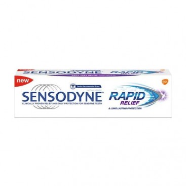 Sensodyne Rapid Relif 75ml | Οδοντόκρεμα για Ευαίσθητα Δόντια 