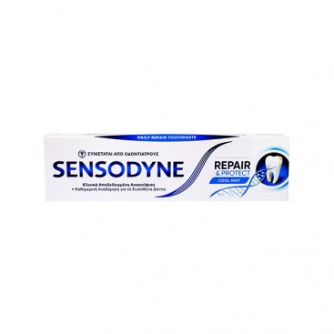 Sensodyne Repair & Protect Cool Mint 75ml | Οδοντόκρεμα για Καθημερινή Αναδόμηση με Γεύση Μέντας