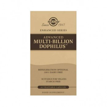 Solgar Advanced Multi Billion Dophilus 60veg.caps | Συμπλήρωμα Διατροφής για τη Προστασία της Εντερικής Χλωρίδας