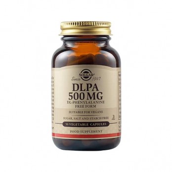 Solgar D.L.P.A  500mg, 50veg.caps |  Συμπλήρωμα Διατροφής Αμινοξέων