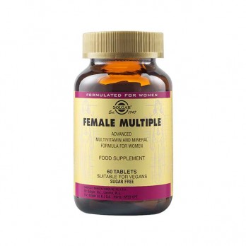 Solgar Female Multiple 60tabs | Πολυβιταμινούχο Συμπλήρωμα Διατροφής για Γυναίκες