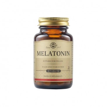 Solgar Melatonin 1.9mg 60tabs | Συμπλήρωμα Διατροφής με Μελατονίνη