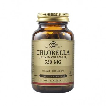 Solgar Chlorella 100veg.caps | Συμπλήρωμα Διατροφής Χλωρέλλα