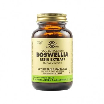 Solgar Boswellia Resin Extract 60 veg.caps | Συμπλήρωμα Διατροφής με Εκχύλισμα Ρητίνης για Αρθρώσεις