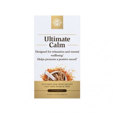 Solgar Ultimate Calm 30tabs | Συμπλήρωμα Διατροφής για την Μείωση των Επιπέδων του Άγχους