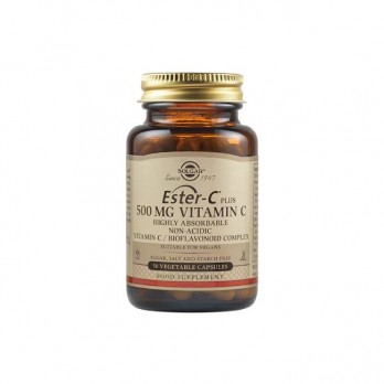 Solgar Ester-C 500mg 50veg.caps | Συμπλήρωμα Διατροφής Βιταμίνη C