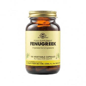 Solgar Fenugreek 100veg.caps | Συμπλήρωμα Διατροφής από Το Βότανο Τριγωνέλλα για Μείωση Χοληστερίνης & Έλεγχο Επιπέδων Σακχάρου Αίματος