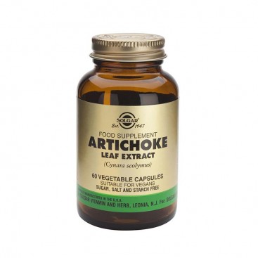 Solgar Artichoke Leaf Extract Συμπλήρωμα Διατροφής για την Ομαλή Λειτουργία του Ήπατος 60veg.caps