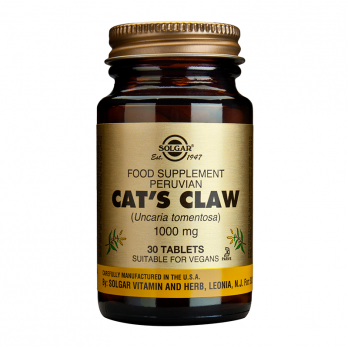 Solgar Cat's Claw 30tabs | Συμπλήρωμα Διατροφής για την Ομαλή Λειτουργεία του Ανοσοποιητικού 