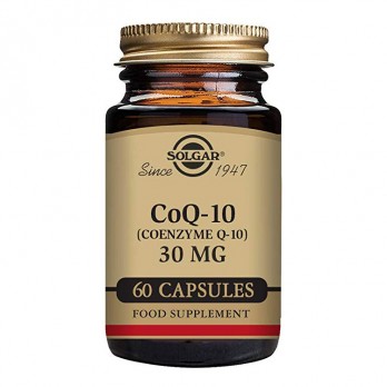 Solgar Coenzyme Q-10, 60mg,  veg.caps 60s  Παραγωγή Ενέργειας, Αντιοξειδωτικό.