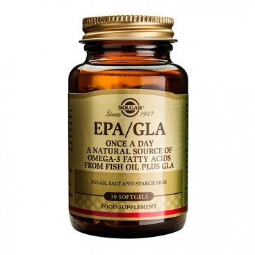 Solgar EPA/GLA 30softgels | Συμπλήρωμα Διατροφής με  Ιχθυέλαιο