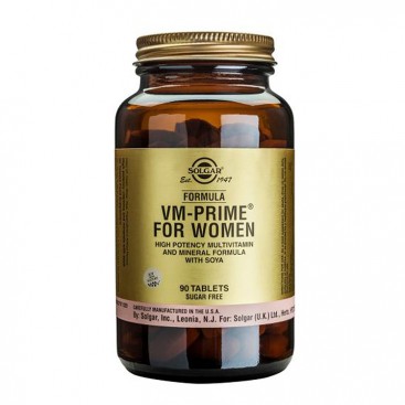 Solgar Formula VM PRIME FOR WOMEN Πολυφόρμουλα για Γυναίκες στην Εμμηνόπαυση, tabs 90s