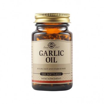 Solgar Garlic Oil 100softgels | Σκεύασμα Σκορδέλαιου Συμπυκνωμένης Μορφής