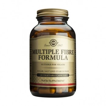 Solgar Multiple Fibre Formula 120veg.caps|Φόρμουλα με Φυτικές Ίνες Κατά της Δυσκοιλιότητας 