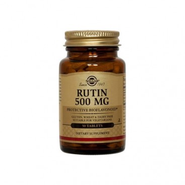 Solgar Rutin 500mg 50tabs | Συμπλήρωμα Διατροφής Ρουτίνης 