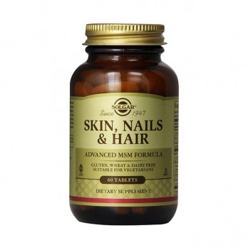 Solgar Skin Nails and Hair Formula 60tabs | Συμπλήρωμα Διατροφής για Υγιή Μαλλιά, Δέρμα, Νύχια 