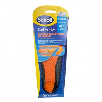 Scholl Gel Activ Work  Μεγ. S (35.5-40.5) 2τμχ | Γυναικείοι Ανατομικοί Πάτοι