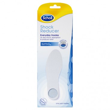 Scholl Everyday Insoles Shock Reducer 2τμχ | Πάτοι Καθημερινής Χρήσης Απορρόφηση Κραδασμών