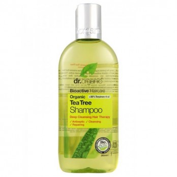 Dr.Organic Tea Tree Shampoo Σαμπουάν με Βιολογικό Τεϊόδεντρο 265ml