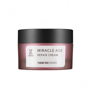 Thank You Farmer Miracle Age Repair Cream 50ml | Κρέμα Προσώπου για Θρέψη και Επανόρθωση Πλούσιας Υφής