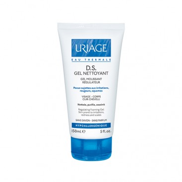 Uriage DS Regulating Foaming Gel 150ml | Αφρώδες Ρυθμιστικό Τζελ  Καθαρισμού