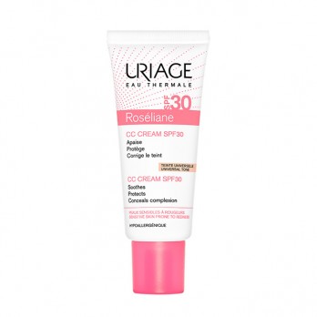 Uriage Roseliane CC Cream SPF30 40ml | Κρέμα Προσώπου Κατά της Ερυθρότητας με Χρώμα