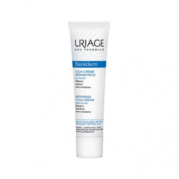 Uriage Bariederm Cica Cream with Copper-Zinc 40ml | Επανορθωτική Κρέμα για Όλη την Οικογένεια, για Πρόσωπο & Σώμα