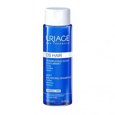 Uriage DS Hair Soft Balancing Shampoo 200ml | Απαλό Σαμπουάν Εξισορρόπησης 