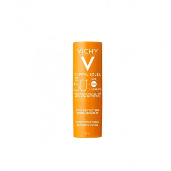 Vichy Capital Soleil Stick SPF50+ for Sensitive Areas 9ml| Αντιηλιακό Στικ Για Ευαίσθητες Ζώνες