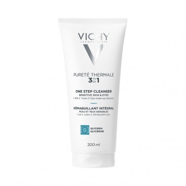 Vichy Purete Thermale 3in1 200ml | Ντεμακιγιάζ Προσώπου & Ματιών 3 Σε 1 