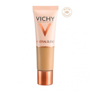 Vichy Mineralblend Make-Up Fluid 12 Sienna 30ml | Ενυδατικό make-up για Όλους τους Τύπους Επιδερμίδας 