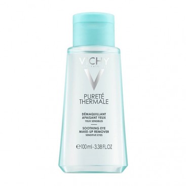 Vichy Purete Thermale Soothing Eye Make-Up Remover 100ml |Ντεμακιγιάζ Ματιών