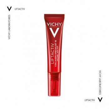 Vichy Liftactiv Collagen Specialist 16 Eye Care 15ml | Αντιγηραντική Κρέμα Ματιών, Ενισχύει το Κολλαγόνο και Διορθώνει 16 Σημάδια Γήρανσης 