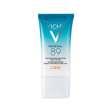 Vichy Mineral 89 72h Moisture Boosting Daily Fluid SPF50+,50ml  | Καθημερινή Λεπτόρρευστη Κρέμα Booster Ενυδάτωσης 72Η με SPF50+ 