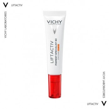 Vichy Liftactiv Pigment B3  SPF50+, 15ml | Κρέμα Ματιών Διορθώνει Κηλίδες & Μαύρους Κύκλους 