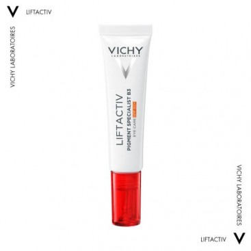 Vichy Liftactiv Pigment B3  SPF50+, 15ml | Κρέμα Ματιών Διορθώνει Κηλίδες & Μαύρους Κύκλους 