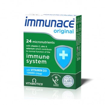 Vitabiotics Immunace Original 30tabs | Ολοκληρωμένο Συμπλήρωμα Ενίσχυσης του Ανοσοποιητικού 