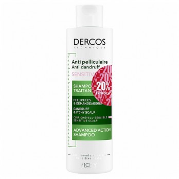 Vichy Dercos Anti-Dandruff  Sensitive Special Price 200ml |Σαμπουάν Χωρίς Άλατα Κατά της Ξηροδερμίας και της Πιτυρίδας.