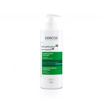 Vichy Dercos Anti-Dandruff DS Greasy Hair 390ml | Αντιπυτιριδικό Σαμπουάν για Κανονικά & Λιπαρά μαλλιά.